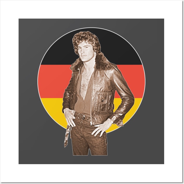 Germans Love David Hasselhoff Wall Art by darklordpug